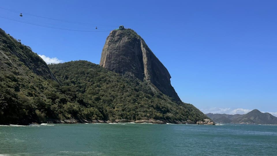 Pão de Açúcar e Baía de Guanabara, Rio de Janeiro.